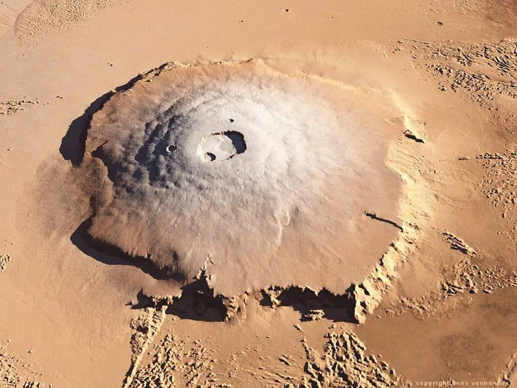 Olympus Mons vulcano