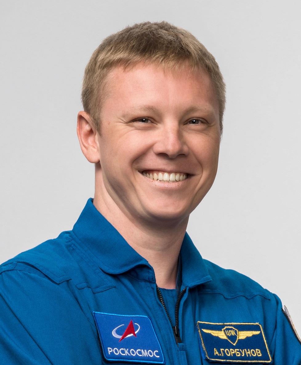 Roscosmos cosmonaut and SpaceX Crew-9 Mission Specialist Aleksandr Gorbunov by Bill Stafford & Robert Markowitz. Public Domain NASA.